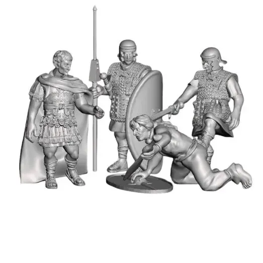 Des Tranchées aux Barricades Soumission gauloise figurines 28mm