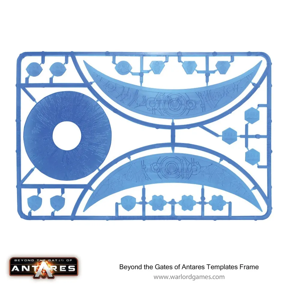 Beyond the Gates of Antares Templates Frame gabarits plastique