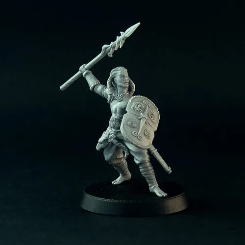Brother Vinni Cuchulain figurine résine 32mm command pack Saga