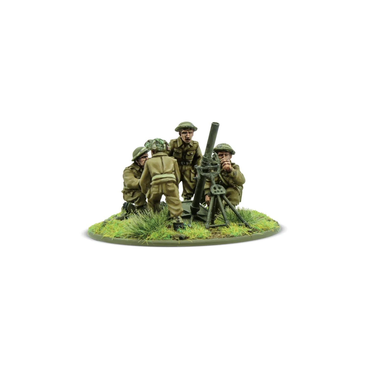 Bolt Action British Army mortier lourd 4.2 inch figurine métal