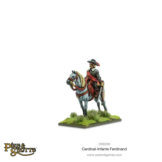 Warlord Games Pike & Shotte Cardinal-Infante Ferdinand figurine