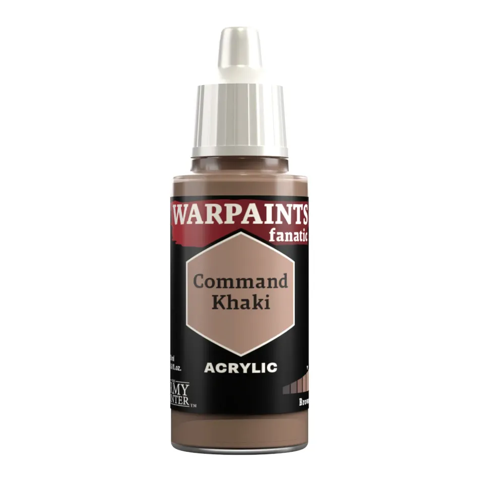 Army Painter Warpaints Fanatic Command Khaki peinture 18ml kaki