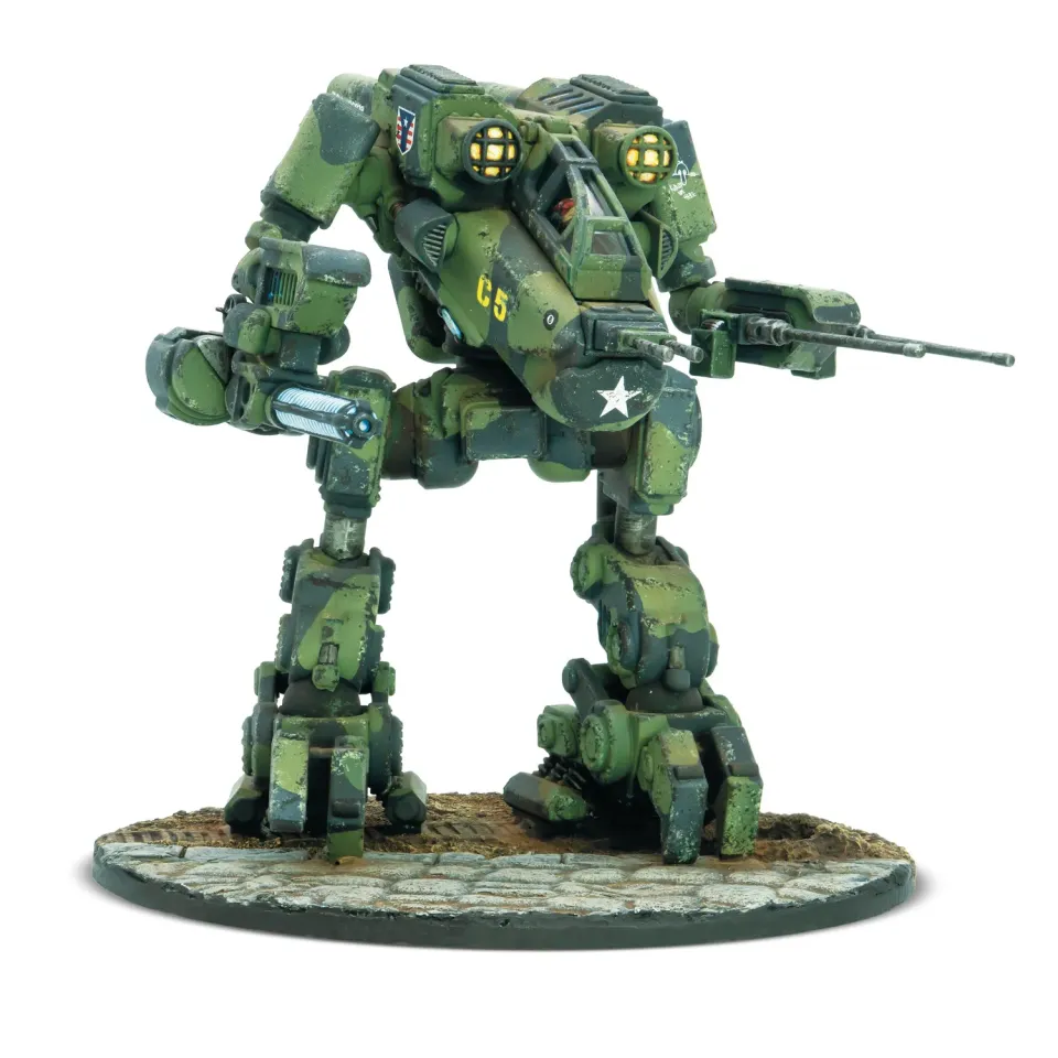 Bolt Action Konflikt ’47 Linebacker Jump Walker marcheur plastique