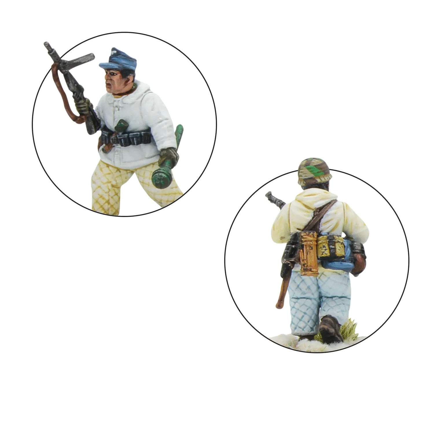 Bolt Action German Fallschirmjäger Winter Starter Army armée de démarrage