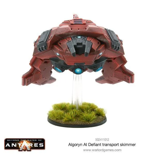 Bolt Action Antares Algoryn AI Defiant skimmer véhicule résine