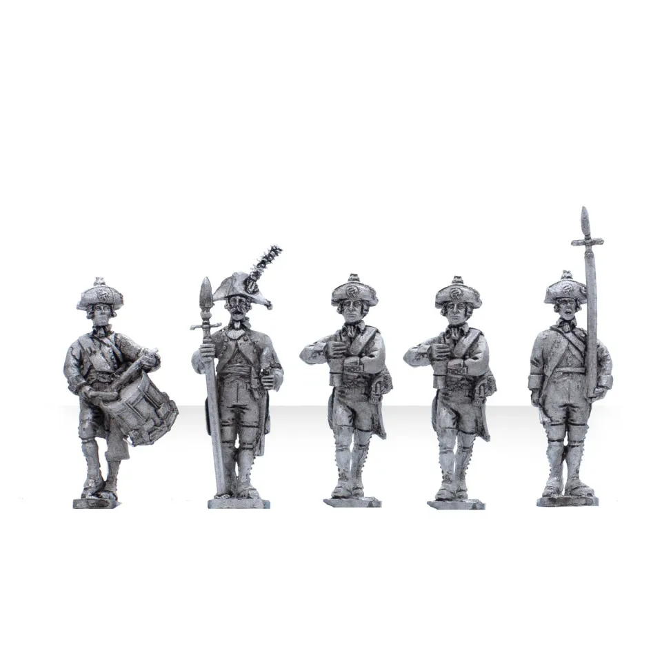 Warlord Games Black Powder Prussian Musketeers régiment métal