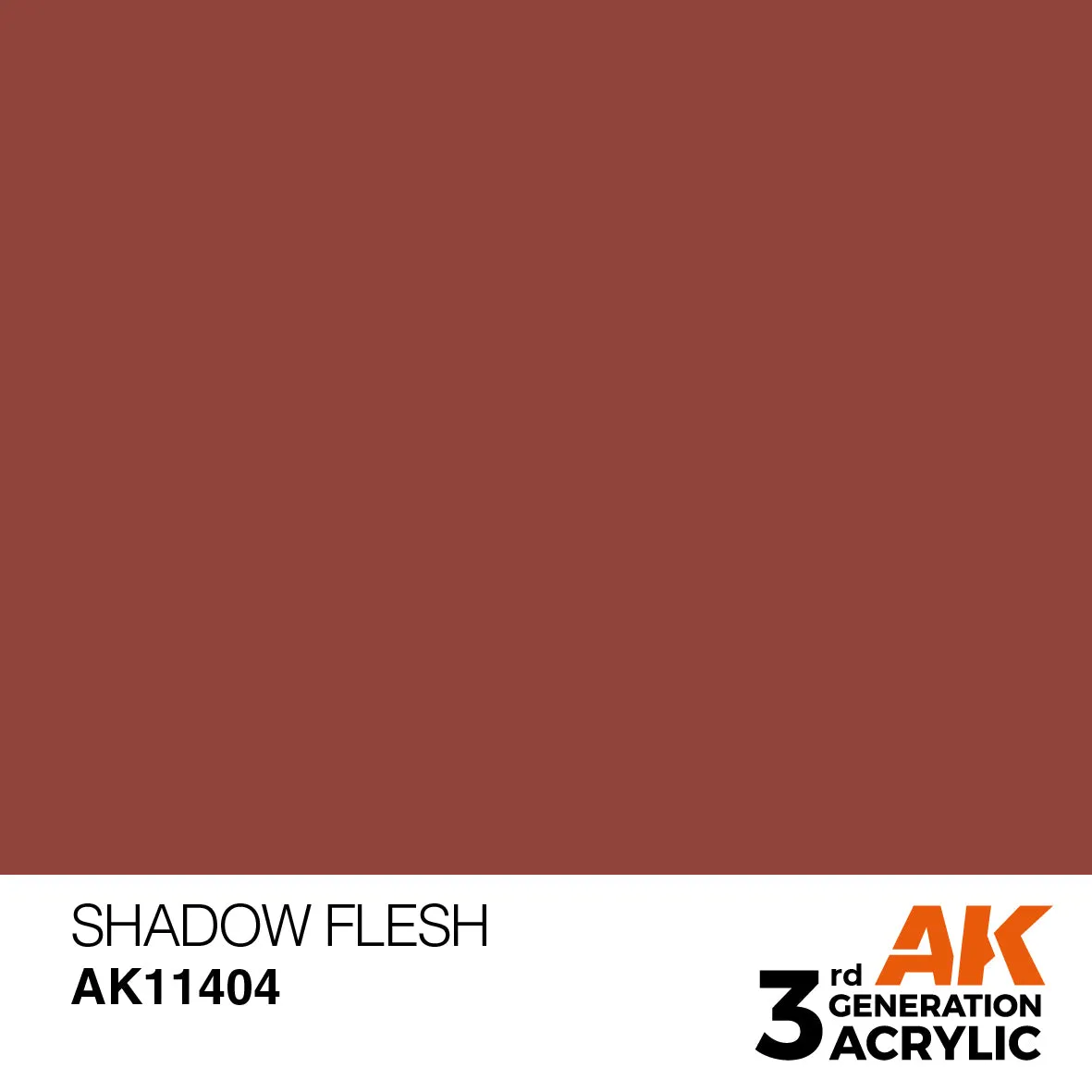 AK Interactive 3Gen Shadow Flesh peinture acrylique 17 ml chair
