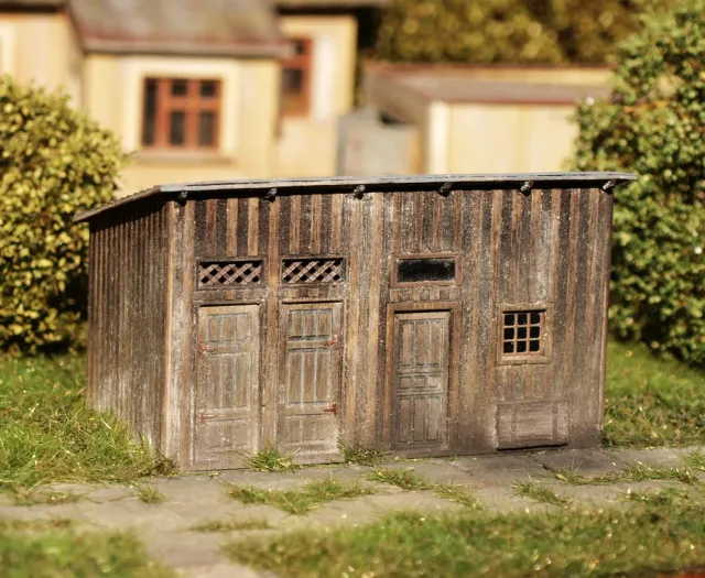 Albion Model Scene Shed for materials H0 kit bâtiment