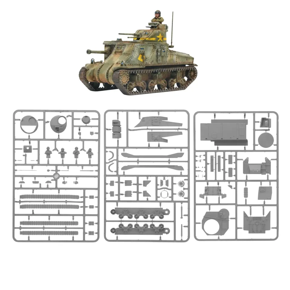 Bolt Action M3 Lee Frames Only maquette char grappes