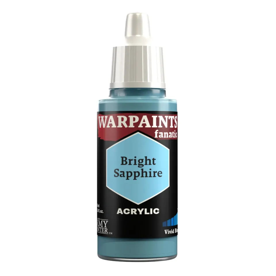 Army Painter Warpaints Fanatic Bright Sapphire peinture 18ml bleu