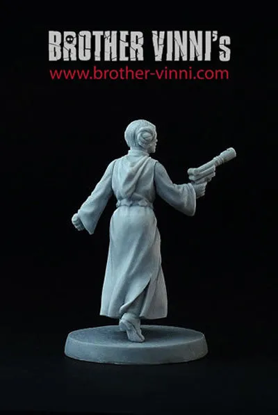 Brother Vinni Space Princess figurine résine 35mm