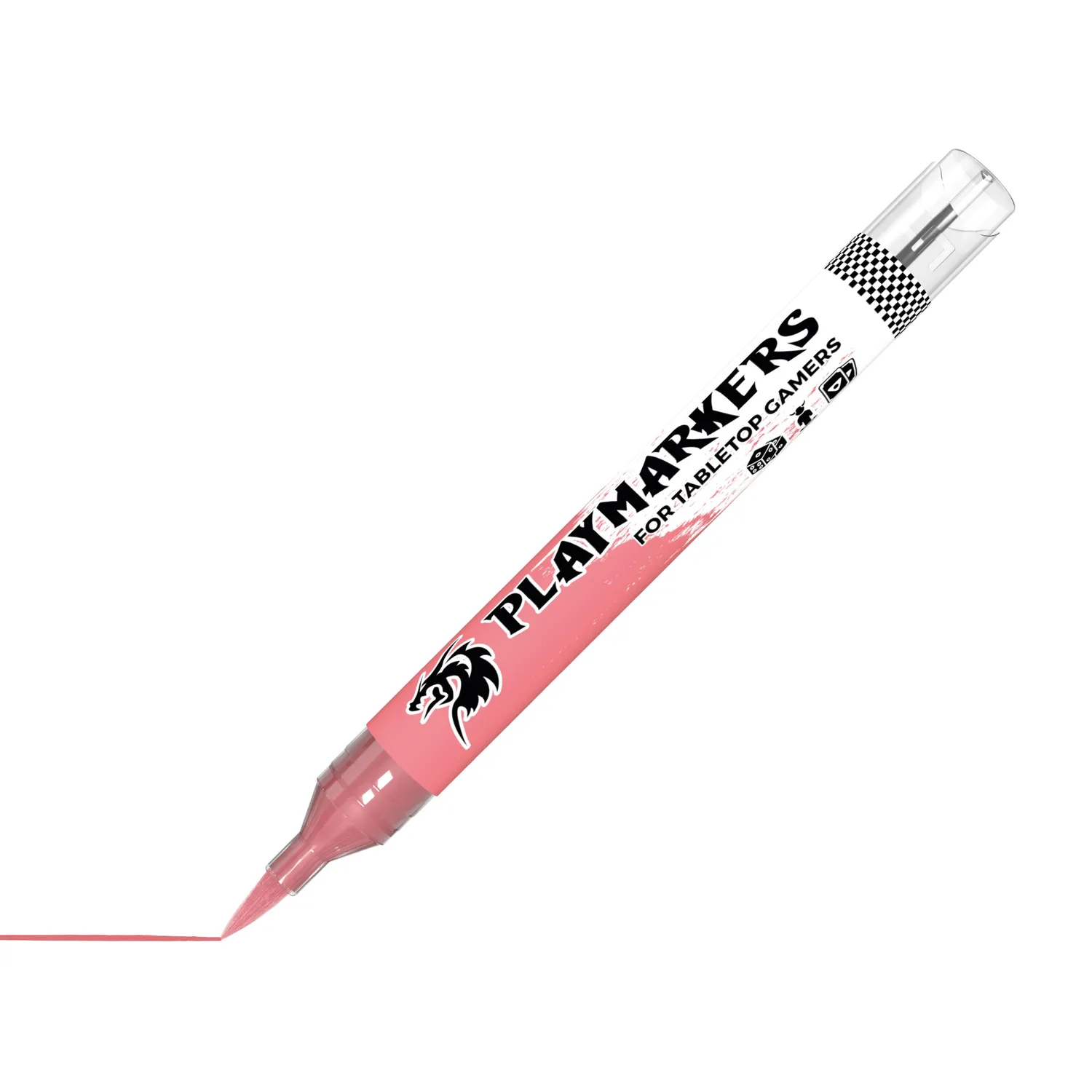 Des Tranchées aux Barricades Playmarker feutre acrylique rose pointeau