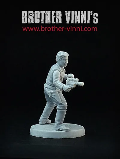 Brother Vinni Good Guy figurine résine 35mm sci-fi