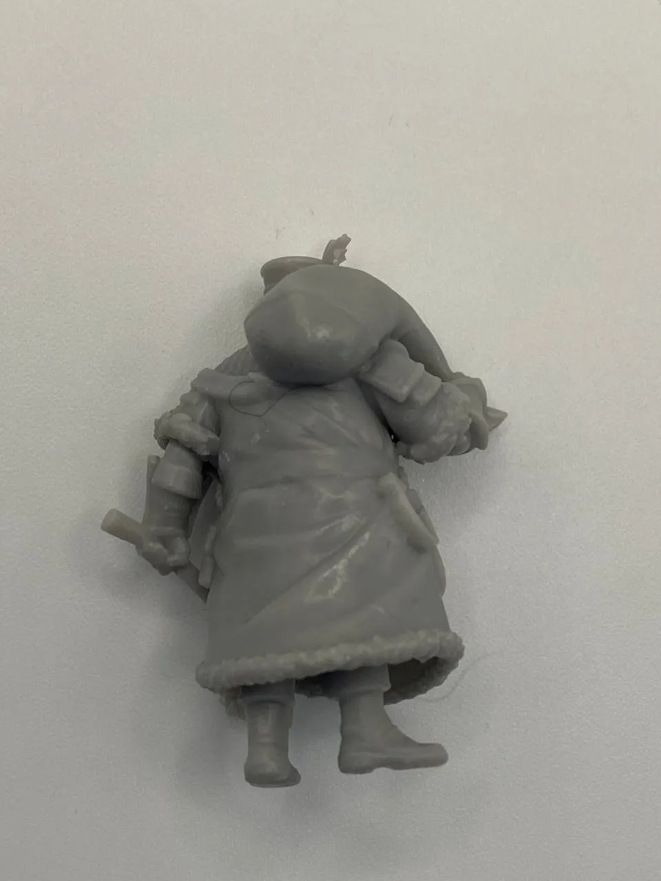 Epic Forge Commandant Terres Givrées figurine hache