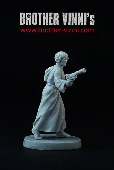 Brother Vinni Space Princess figurine résine 35mm
