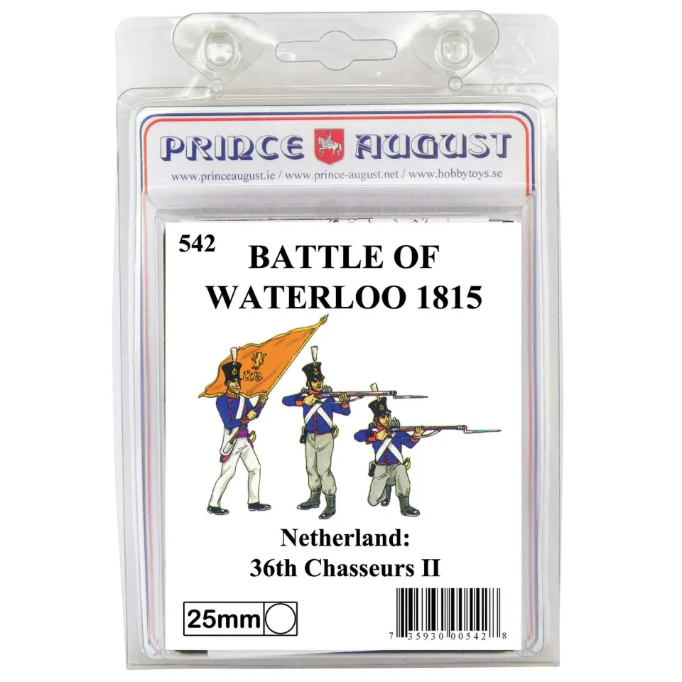 Prince August Hobby Chasseurs à Pied Moule 25mm réutilisable