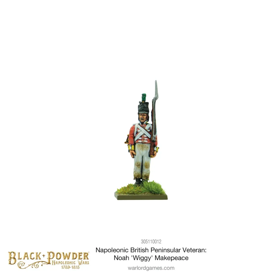 Bolt Action Noah Wiggy Makepeace figurine résine 28mm