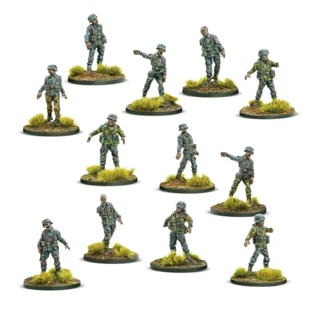 Bolt Action Totenkorps figurines métal