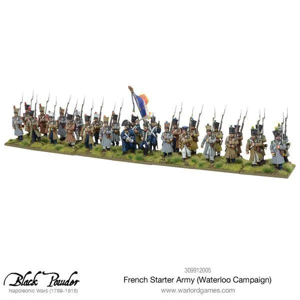 Warlord Games Black Powder Français Waterloo boîte figurines 125 pcs