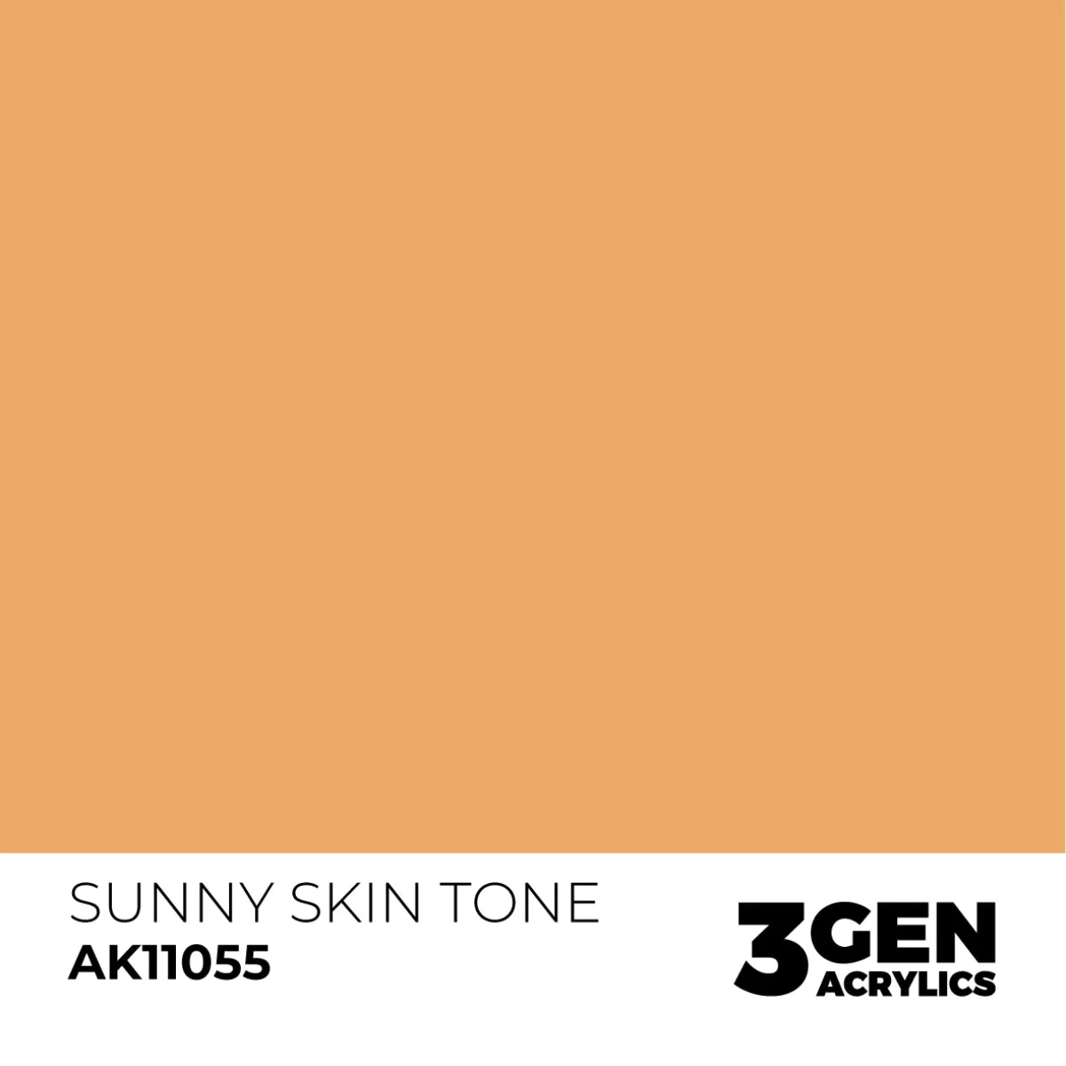AK Interactive 3Gen Sunny Skin Tone peinture chair 17 ml