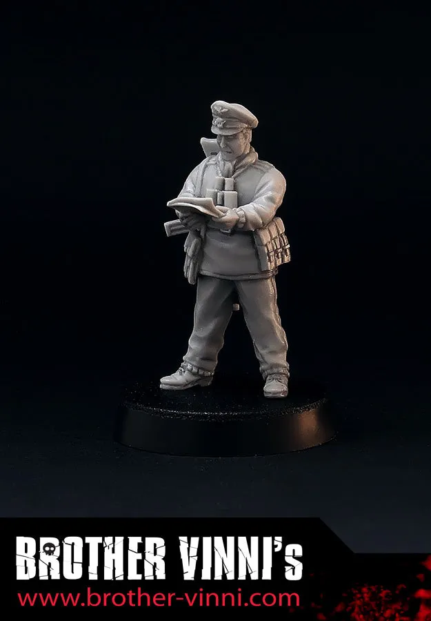 Brother Vinni World War 2 German Officer figurine 28 mm résine