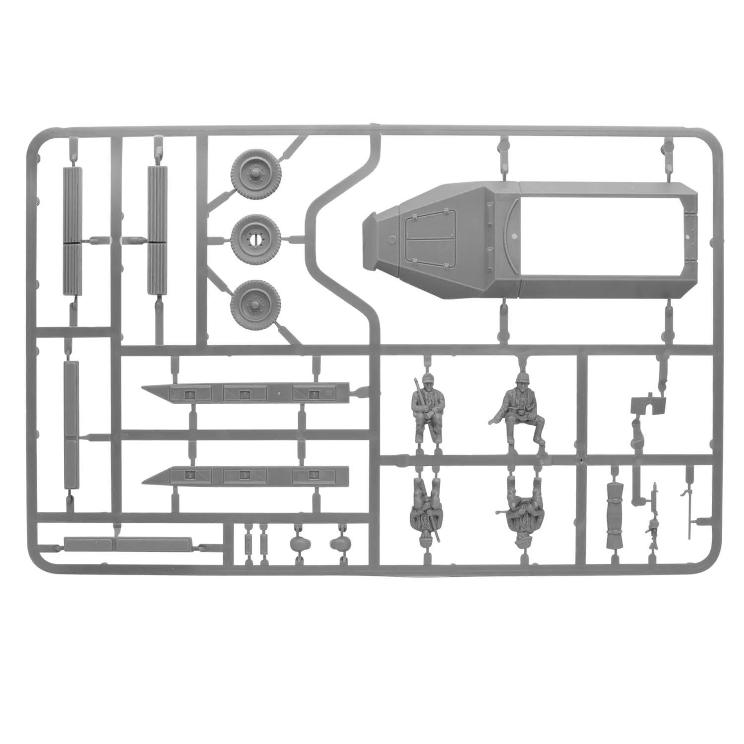 Bolt Action Sd.Kfz 251/7 D Pionierwagen véhicule plastique génie