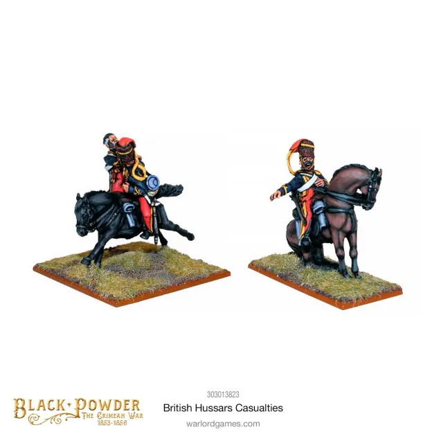 Warlord Games Black Powder Hussards britanniques blessés Crimée métal