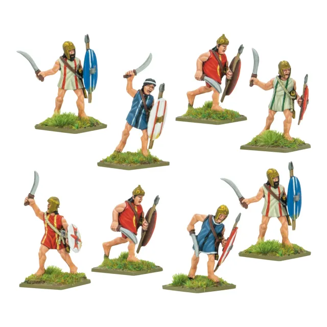 Bolt Action Hail Caesar guerriers illyriens infanterie métal