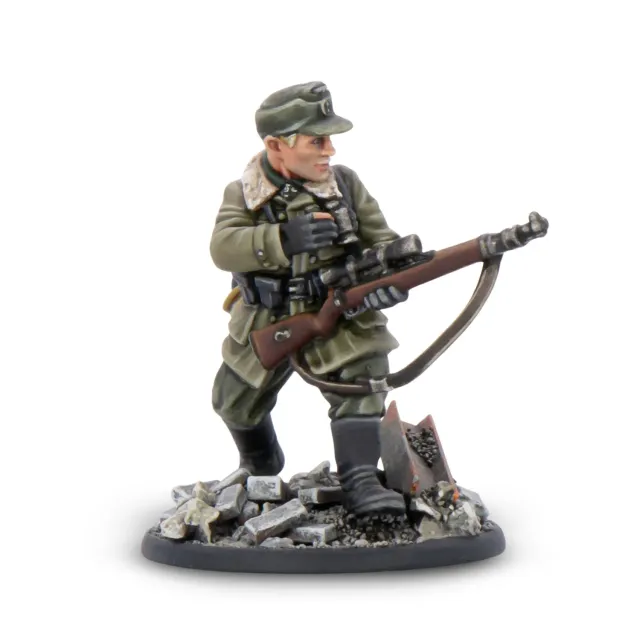 Bolt Action Soldier of Fortune 31 Major Erwin König figurine