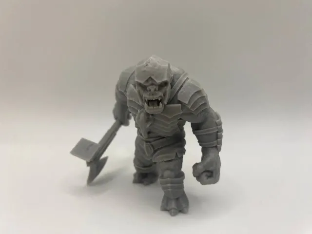 Epic Forge Hommes-bêtes Troll Guerrier figurine hache