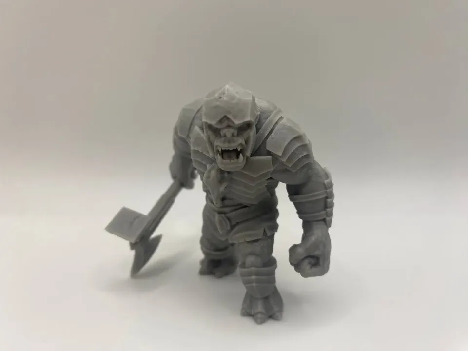 Epic Forge Hommes-bêtes Troll Guerrier figurine hache