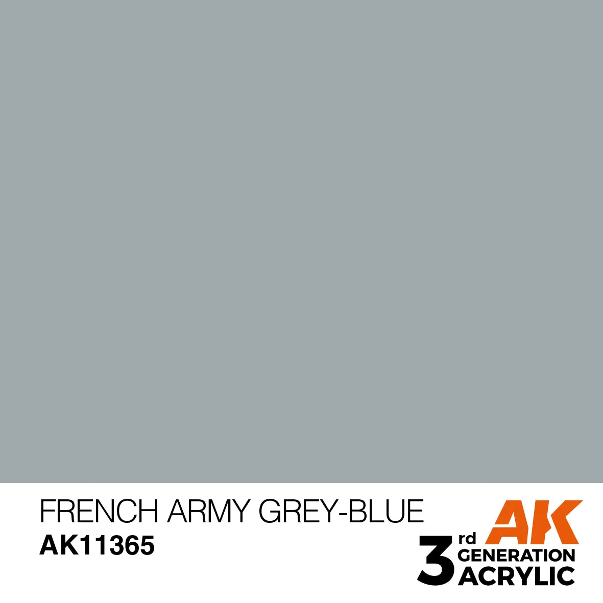 AK Interactive French Army Grey-Blue peinture 17ml