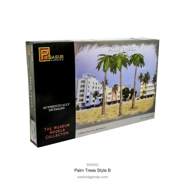 Bolt Action Palm Trees palmiers décor 1/72 3 pièces