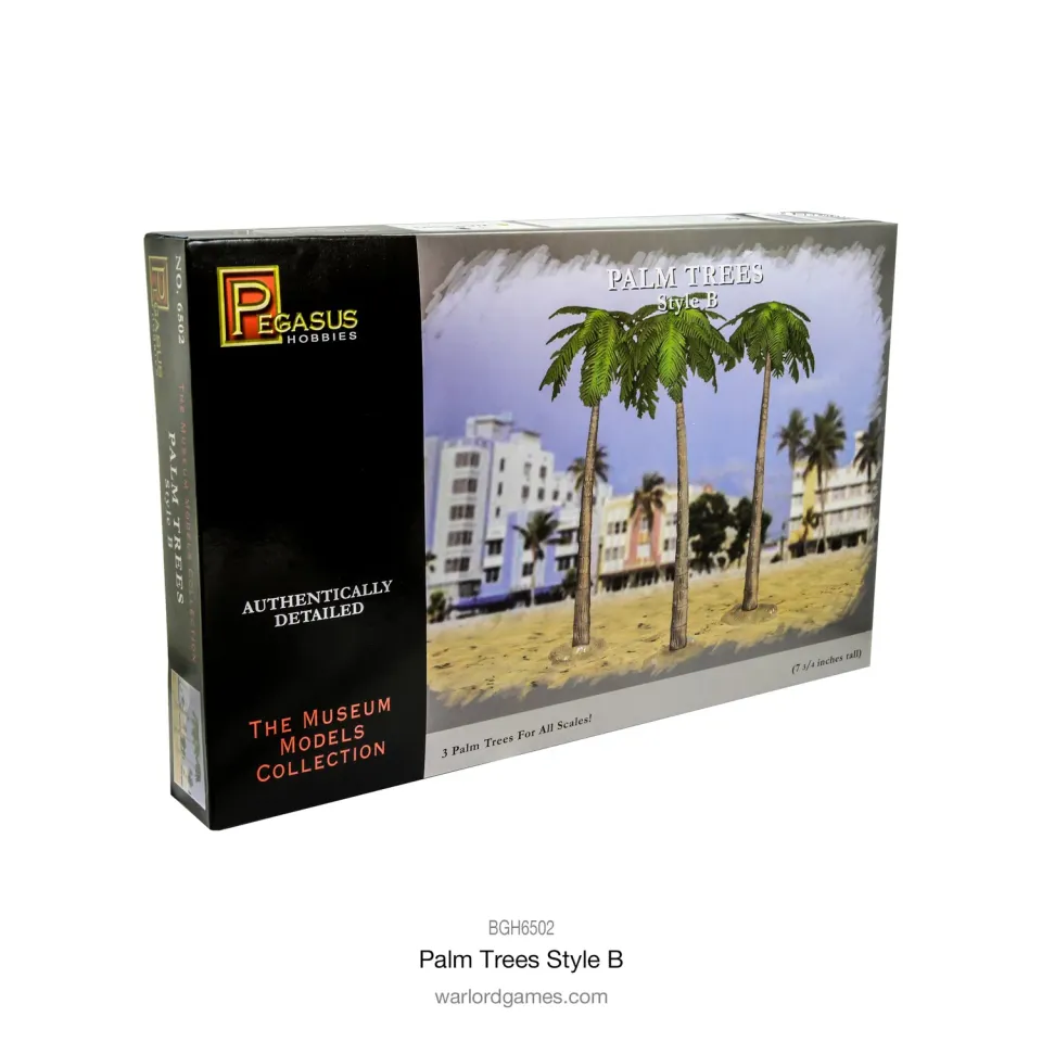 Bolt Action Palm Trees palmiers décor 1/72 3 pièces