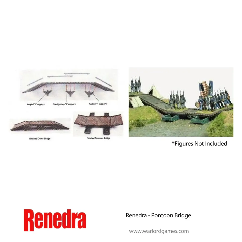 Bolt Action Pontoon Bridge décor ponton plastique
