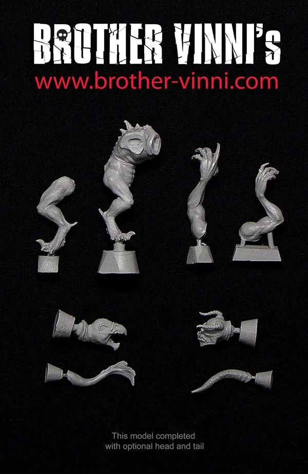 BROTHER VINNI Mountain Horror figurine 50 mm résine monstre