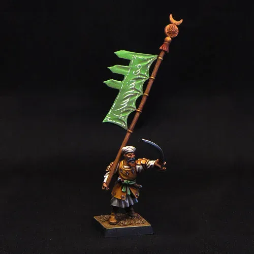 Brother Vinni Arabian Standard-Bearer figurine résine 28mm SAGA