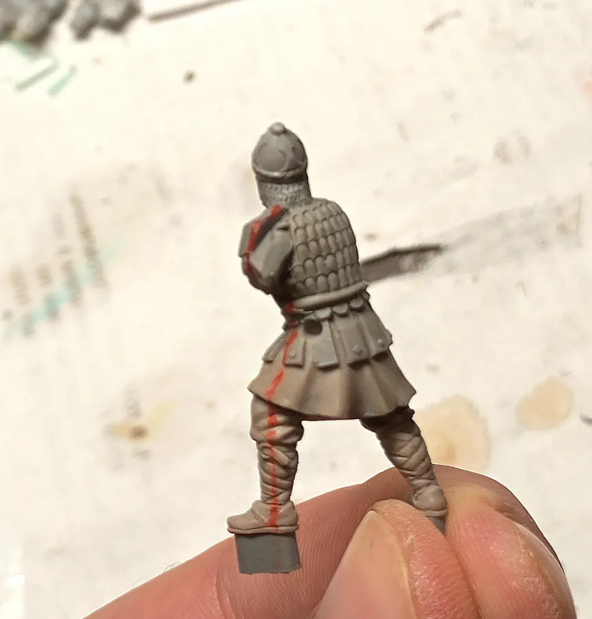 Brother Vinni Byzantian Guard captain (Akolouthos) figurine 28 mm