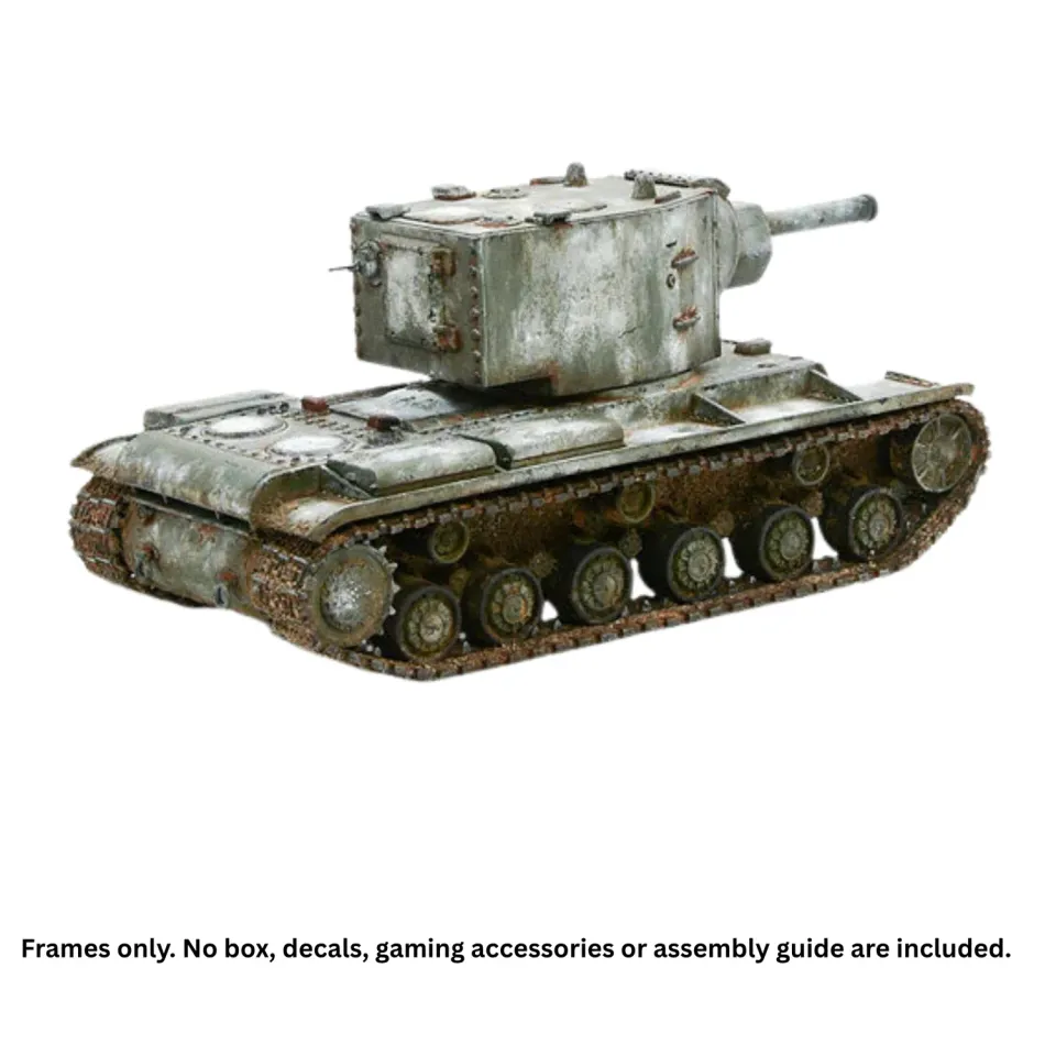 Bolt Action KV1/2 Plastic grappe de char soviétique