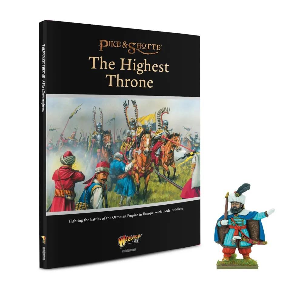 Bolt Action Pike & Shotte The Highest Throne supplément avec figurine Kara Mustafa Pasha