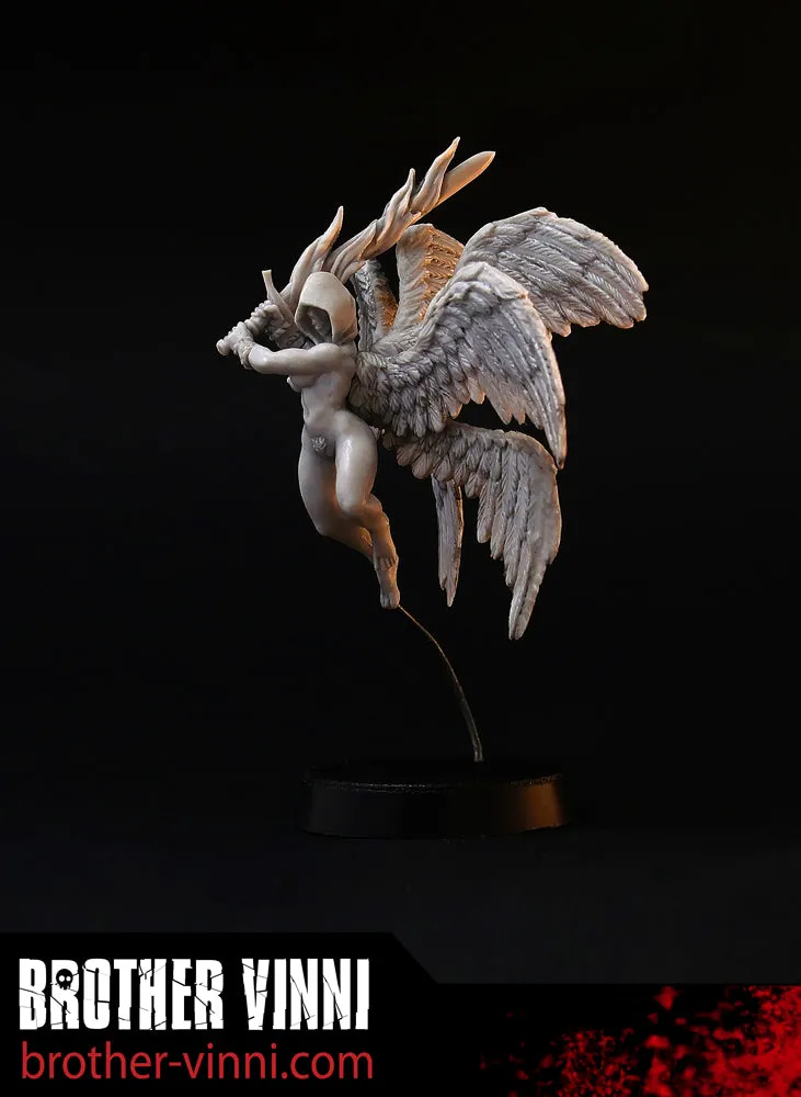 Brother Vinni Angel figurine résine 28mm six ailes flamme