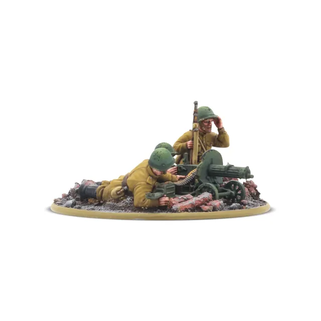 Bolt Action Soviet Army MMG Team équipe MMG soviétique métal