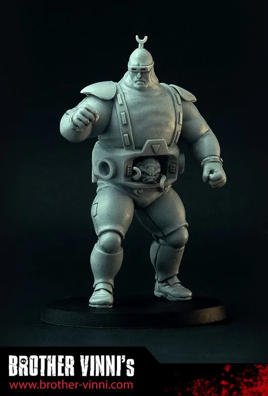 Brother Vinni Big Freak figurine résine 28mm mutant