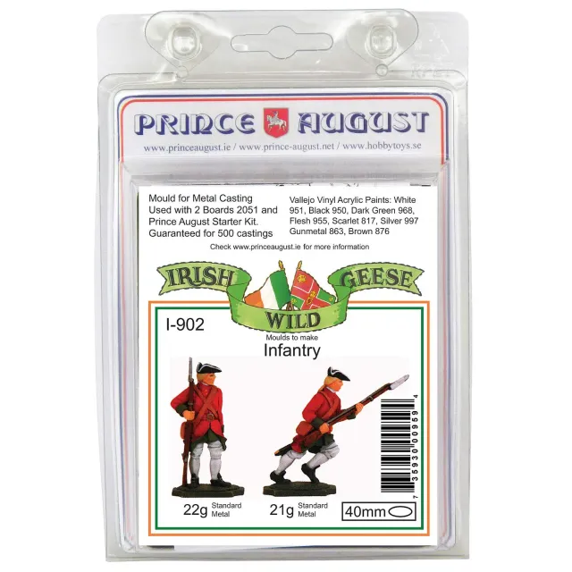 Prince August PAI902 moule oies sauvages 40mm