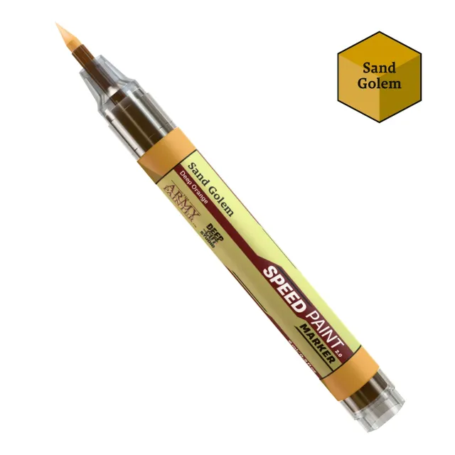 Army Painter Speedpaint Marker Sand Golem stylo peinture beige précision