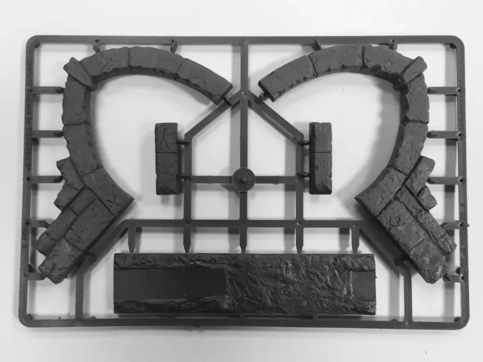 Bolt Action Stone Ruin 1 décor ruine plastique