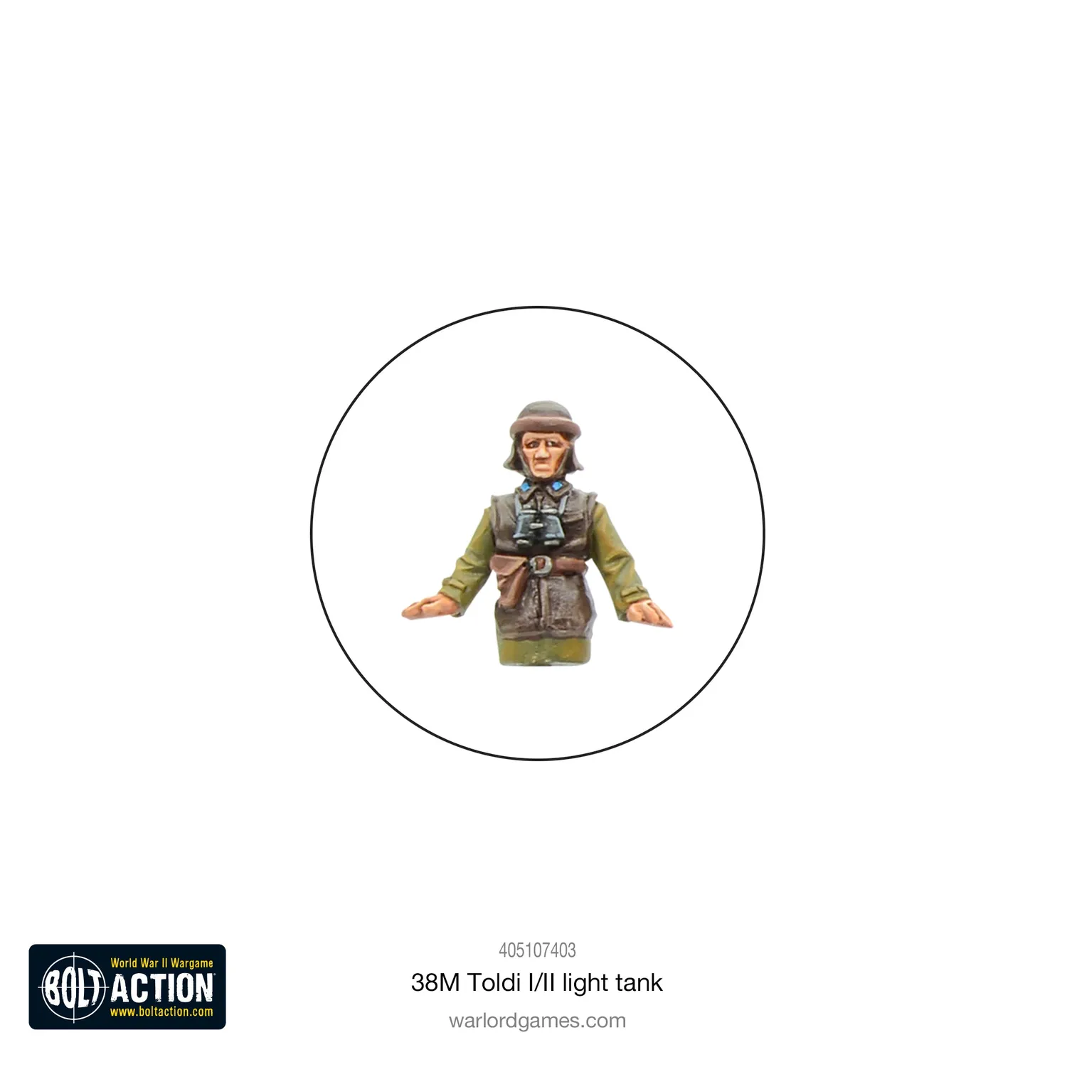 Bolt Action 38M Toldi I/II char léger hongrois résine
