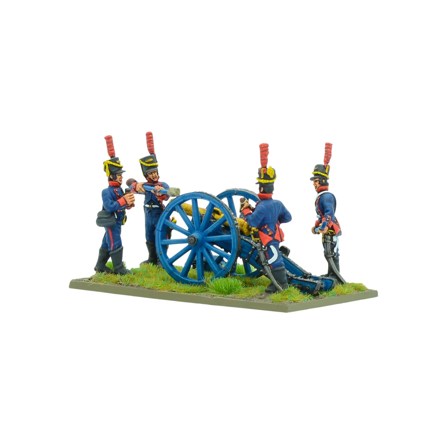 Black Powder artillerie à cheval espagnole batterie métal