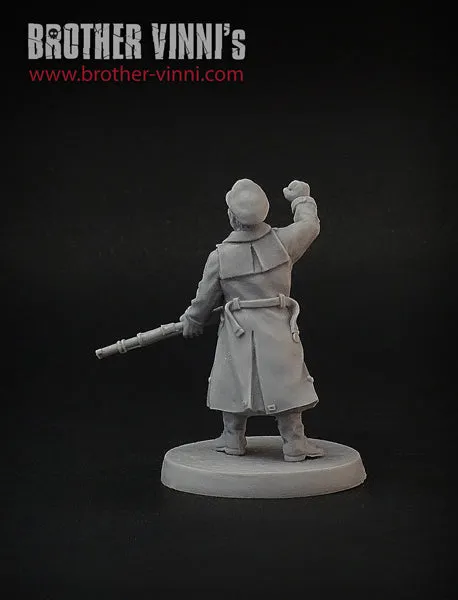 Brother Vinni ww2 German Officer figurine résine 28 mm