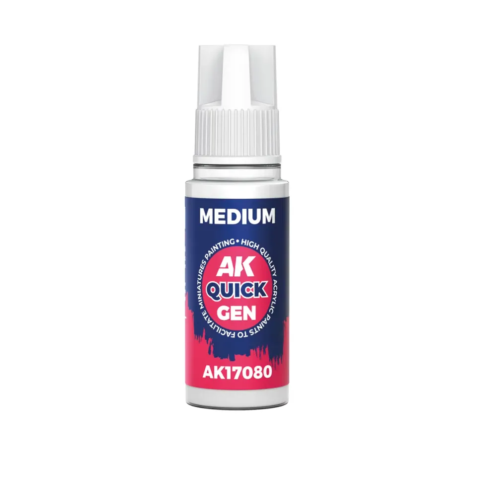 AK Interactive Quick Gen Medium Contrast medium 18ml